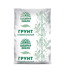 Щедрая земля грунт универсальный 25л Щедрая земля грунт универсальный 25л