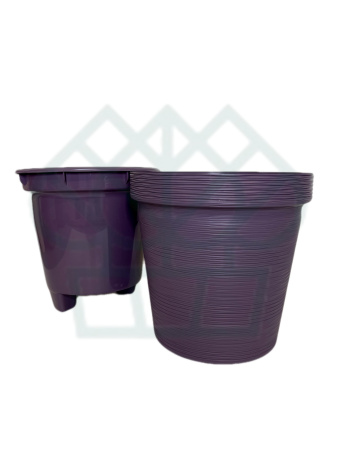 Кашпо Терра 3,57 л Сливовый (КШ-9101)