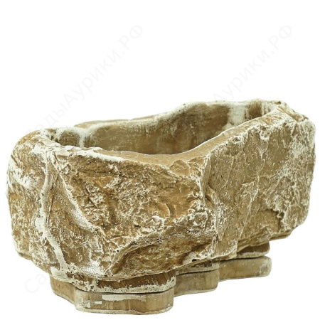 Горшок Памир 24*18/h12см темн/песч