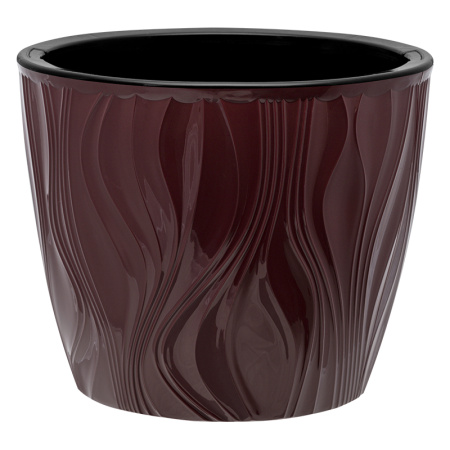Кашпо Венеция 3л Цв Бордо (КШ-9026)