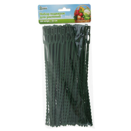 Подвязка для растений 25 см 100 шт