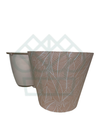 Кашпо Декор Джангл Пудровый 5л 