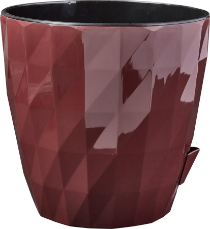 Кашпо Соло RUBY Бордо 3л (КШ-6457)