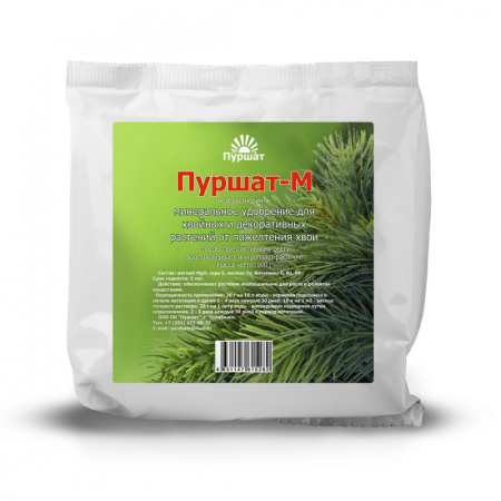 Пуршат-М водорастворимое для хвойн и декорат 500г