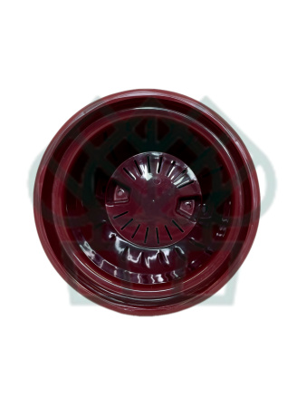 Кашпо Терра 2,35л Цв Бордо (КШ-9108)