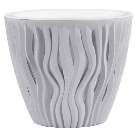 Кашпо Вдохновение 4,5л Цв Серый жемчуг (КШ-9675)